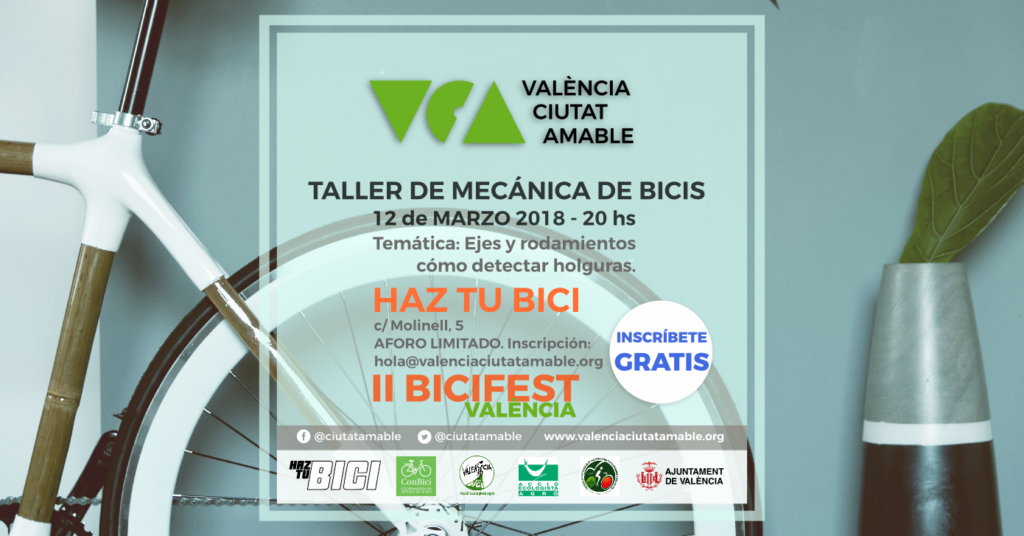 Taller de mecánica básica con HazTuBici